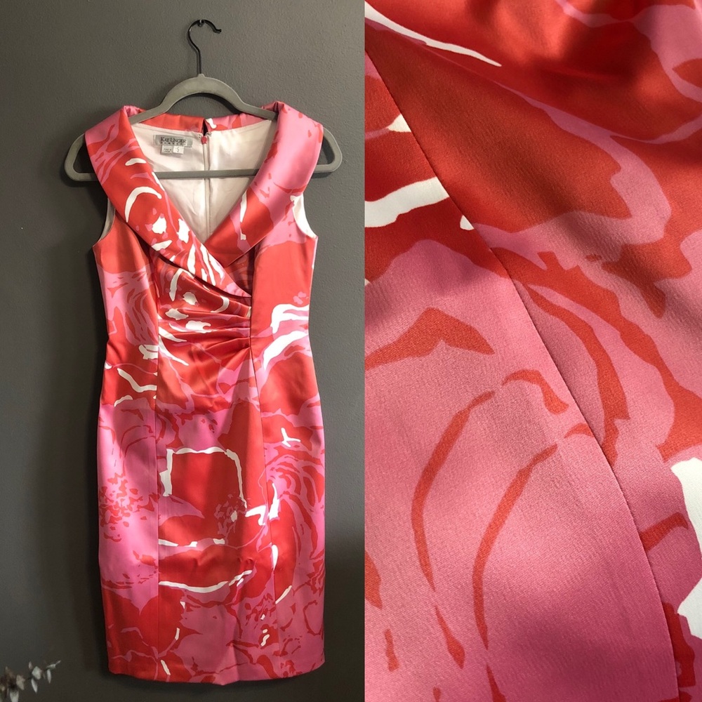 Kay Unger Floral Dress